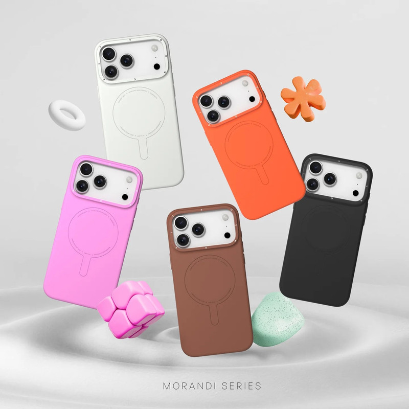 کاور یانگ کیت مدل Morandi Silicone مناسب برای گوشی موبایل اپل Iphone 17 Pro