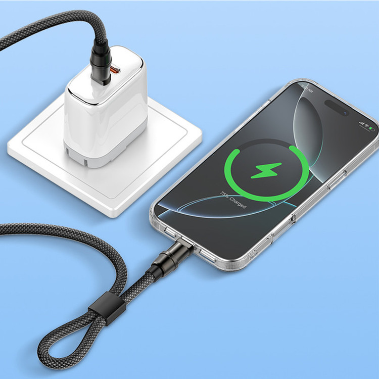 کابل USB-C الدینیو مدل LC22c-30CM طول 0.3 متر