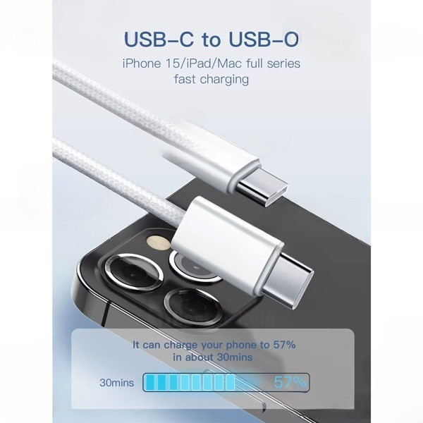 کابل تبدیل USB-C الدینیو مدل LC902C طول 2 متر