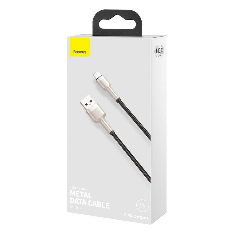 کابل تبدیل USB به لایتنینگ باسئوس مدل CALJK-A01 طول 1 متر