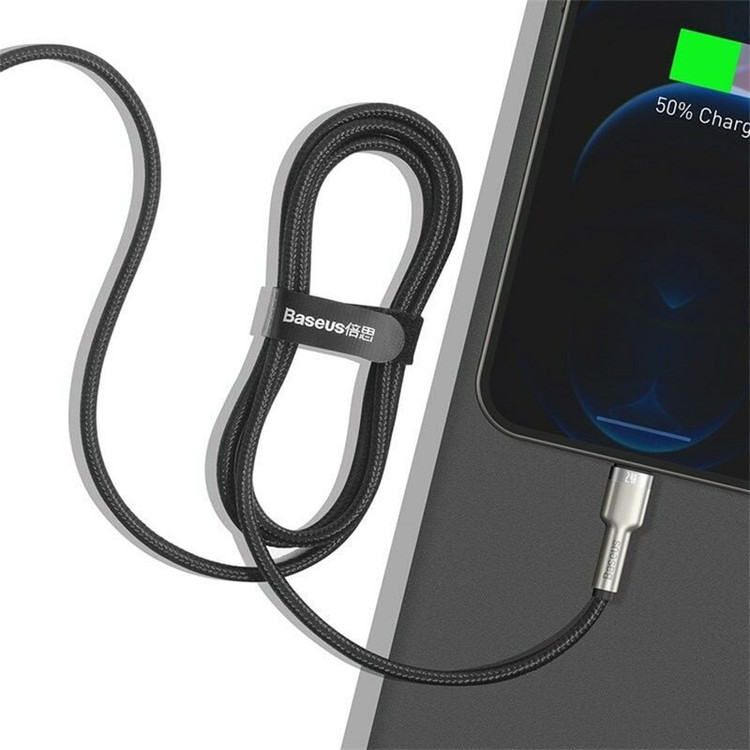 کابل تبدیل USB به لایتنینگ باسئوس مدل CALJK-A01 طول 1 متر