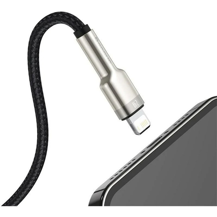 کابل تبدیل USB به لایتنینگ باسئوس مدل CALJK-A01 طول 1 متر