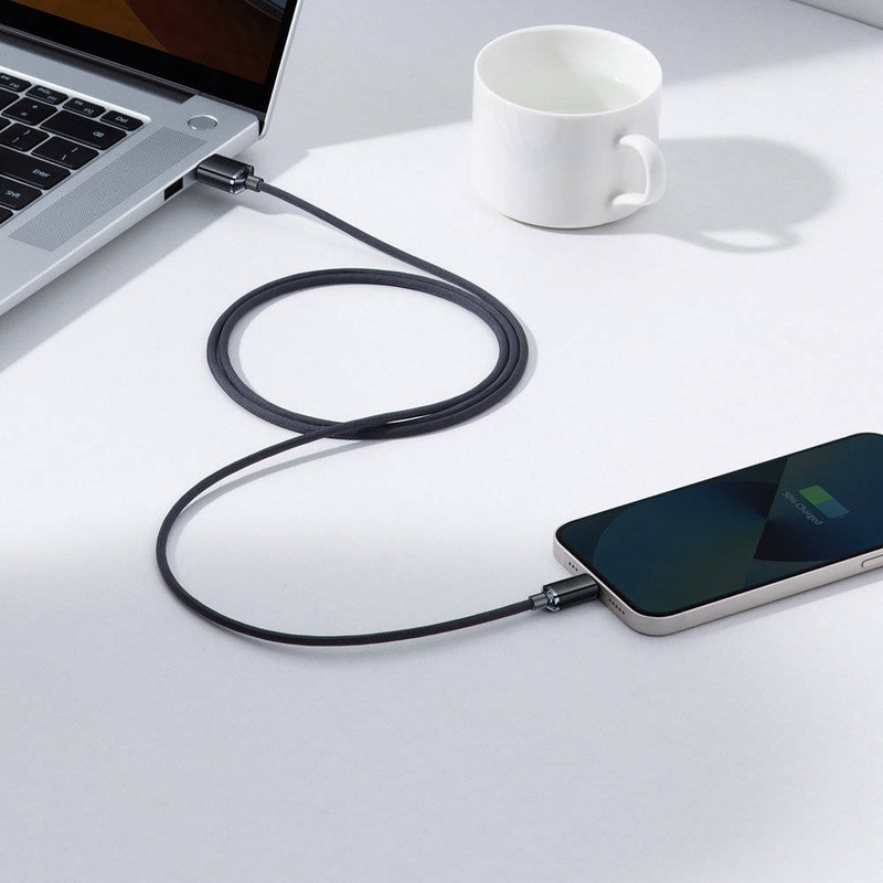 کابل USB به لایتنینگ بیسوس مدل CAJY000101-HIGH CURRENT طول 2 متر
