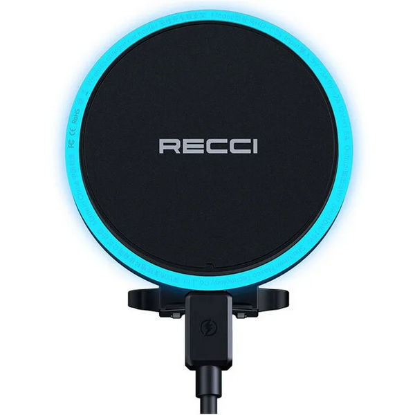 پایه نگهدارنده و شارژر بی سیم گوشی موبایل رسی مدل RHO-C35