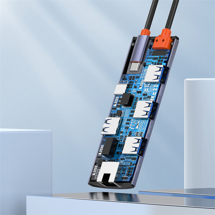 هاب 6 پورت USB-C الدنیو مدل DS-16U