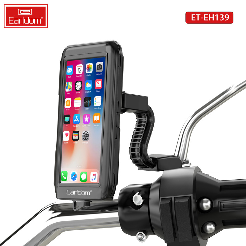 پایه نگهدارنده گوشی موبایل ارلدام مدل Motorcycle Bracket EH139