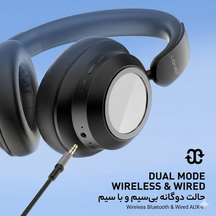 هدست بلوتوثی الدینیو مدل H01 ANC RGB