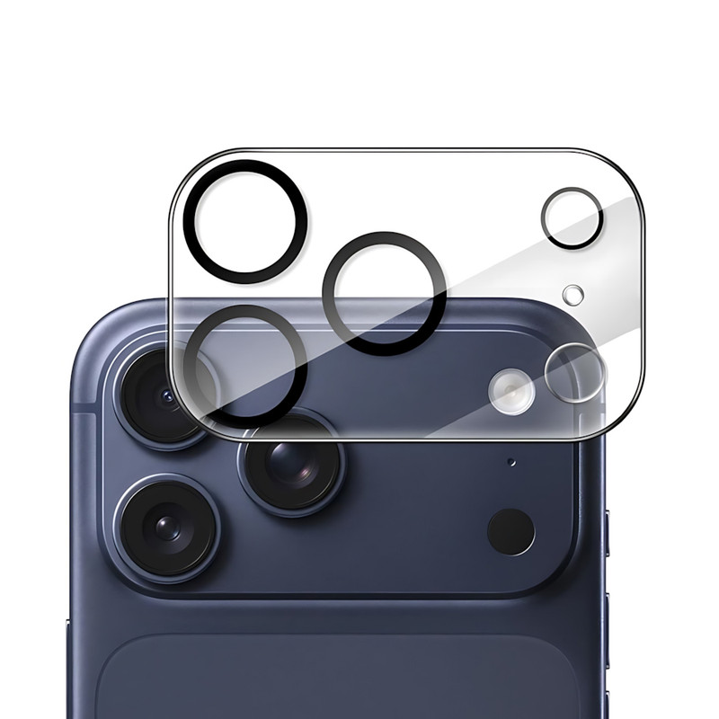 محافظ لنز دوربین شیشه‌ای لیتو مدل CrystalCam مناسب برای گوشی موبایل اپل iPhone 17 Pro Max